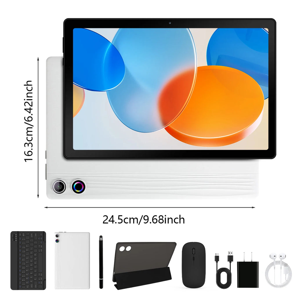 10.1-inch Android 16 Tablet Bundle