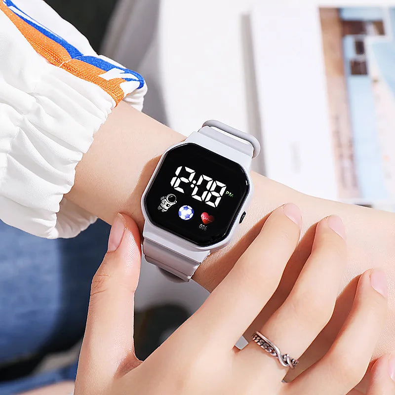 Kids LED Digital Sports Watch