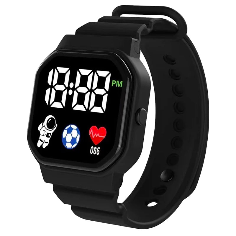 Kids LED Digital Sports Watch
