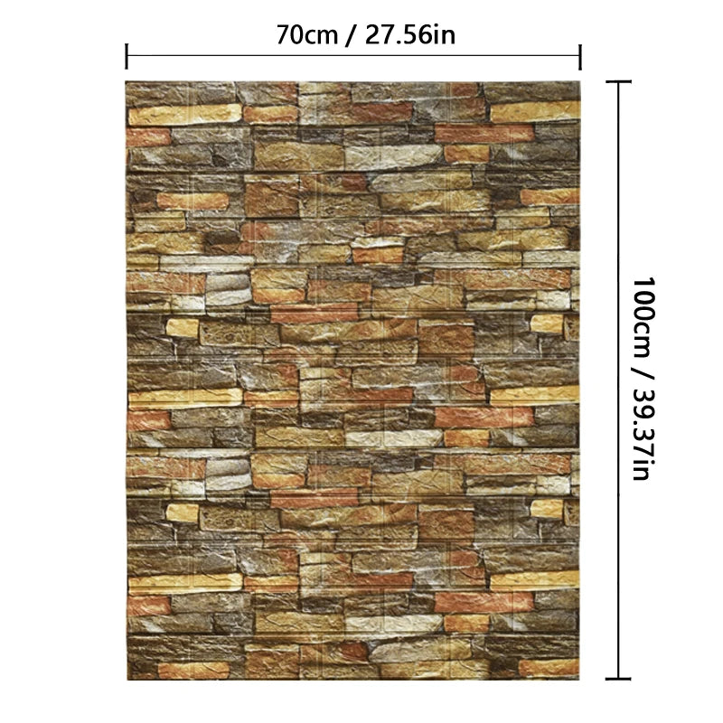 BrickStyle 3D Wall Panel