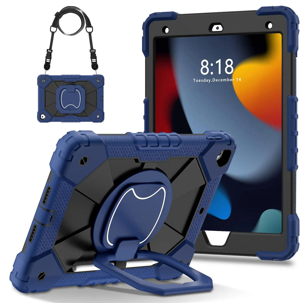 360° Protective iPad Case with Pencil Holder