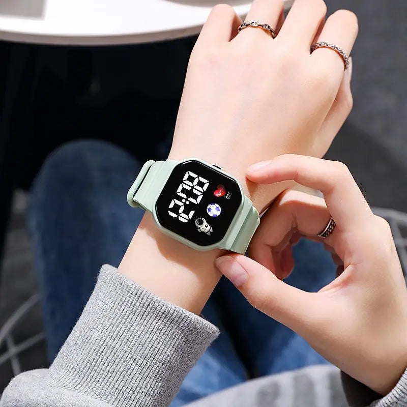 Kids LED Digital Sports Watch