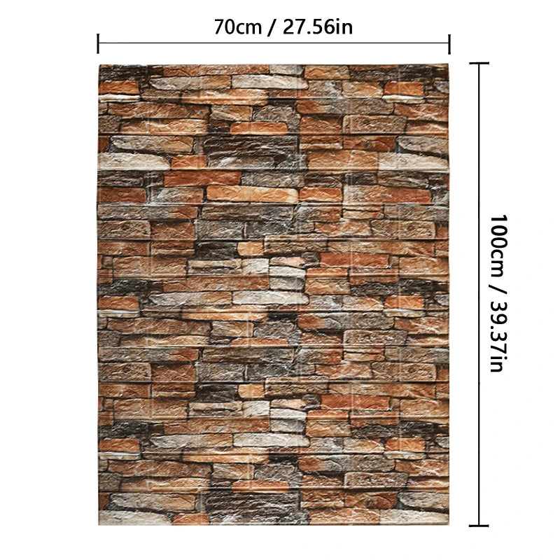 BrickStyle 3D Wall Panel
