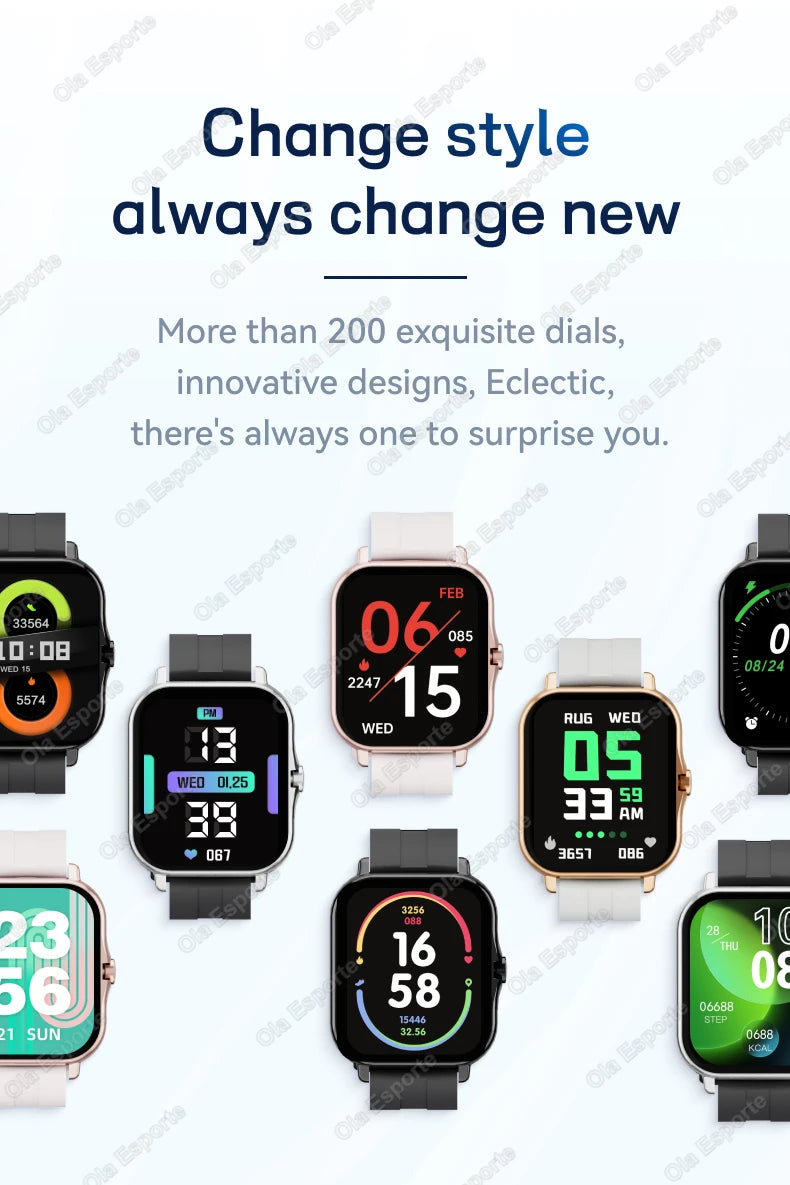 HT30 Smartwatch with Bluetooth Calling & Fitness Tracking