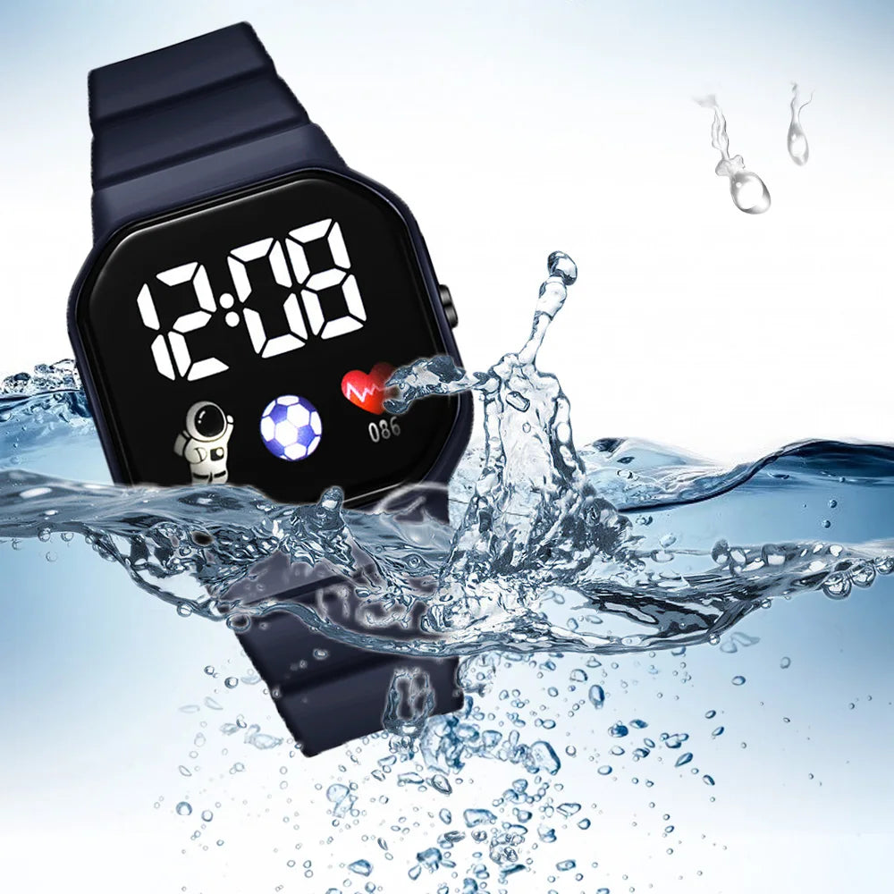 Kids LED Digital Sports Watch