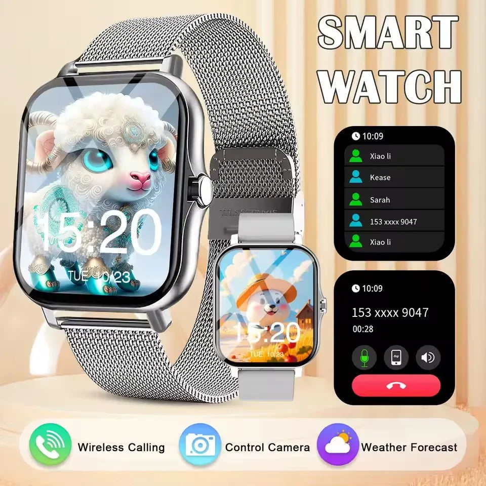 HT30 Smartwatch with Bluetooth Calling & Fitness Tracking