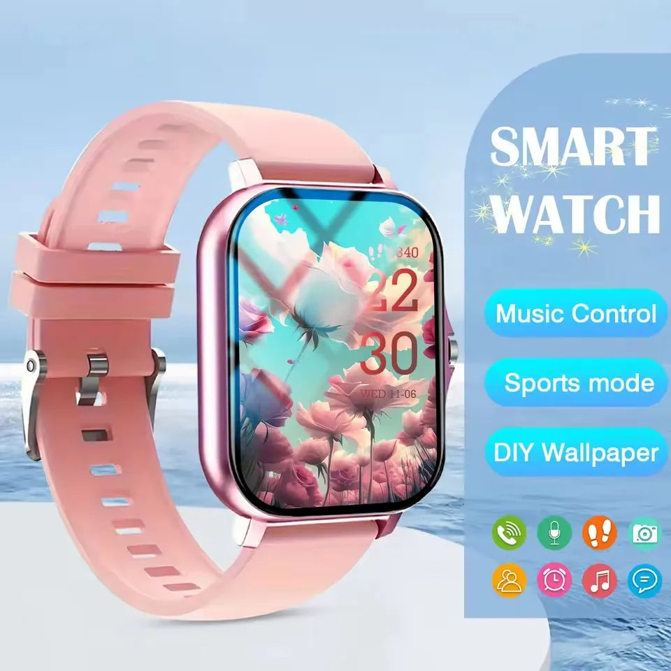 HT30 Smartwatch with Bluetooth Calling & Fitness Tracking