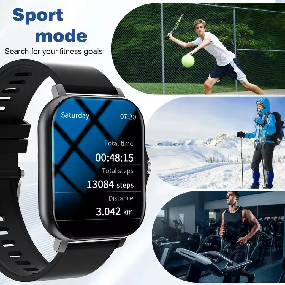 HT30 Smartwatch with Bluetooth Calling & Fitness Tracking