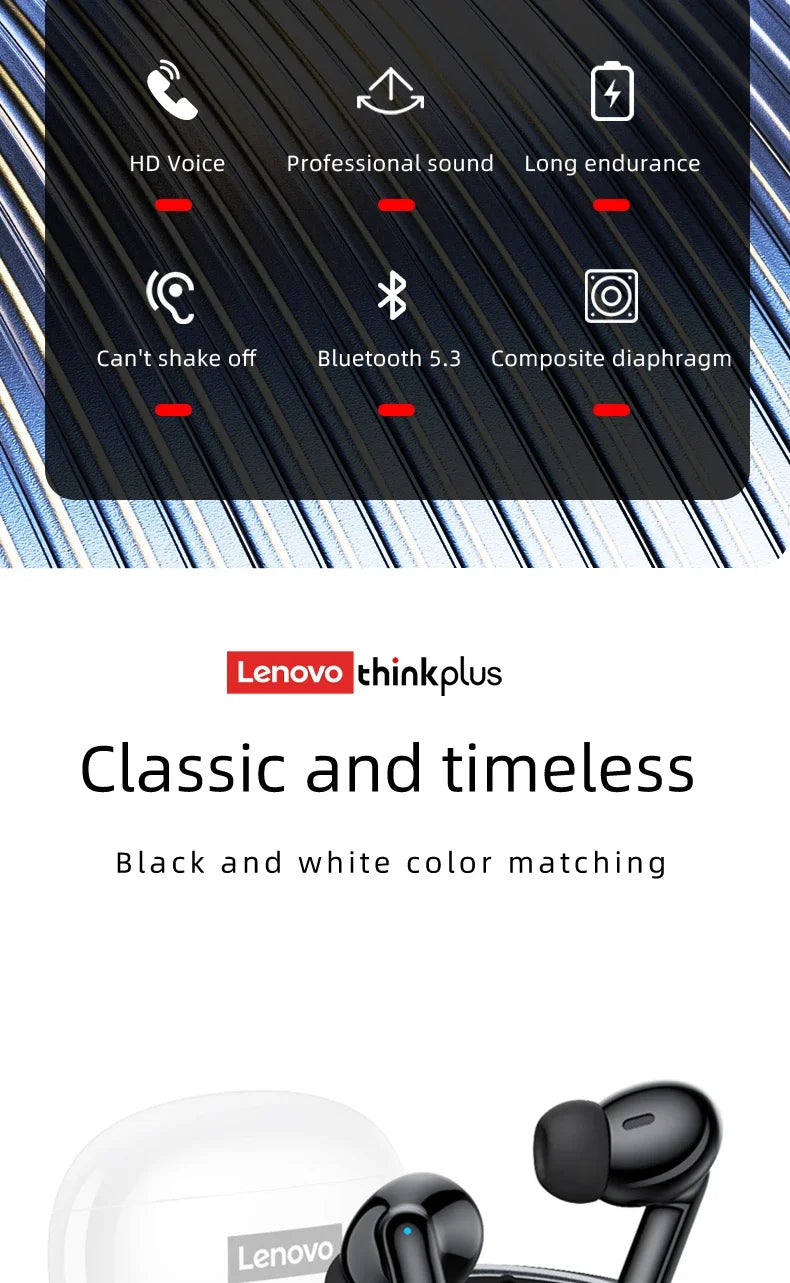 Lenovo XT88 Wireless Earbuds