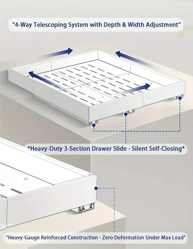 SilentSlide Kitchen Rack