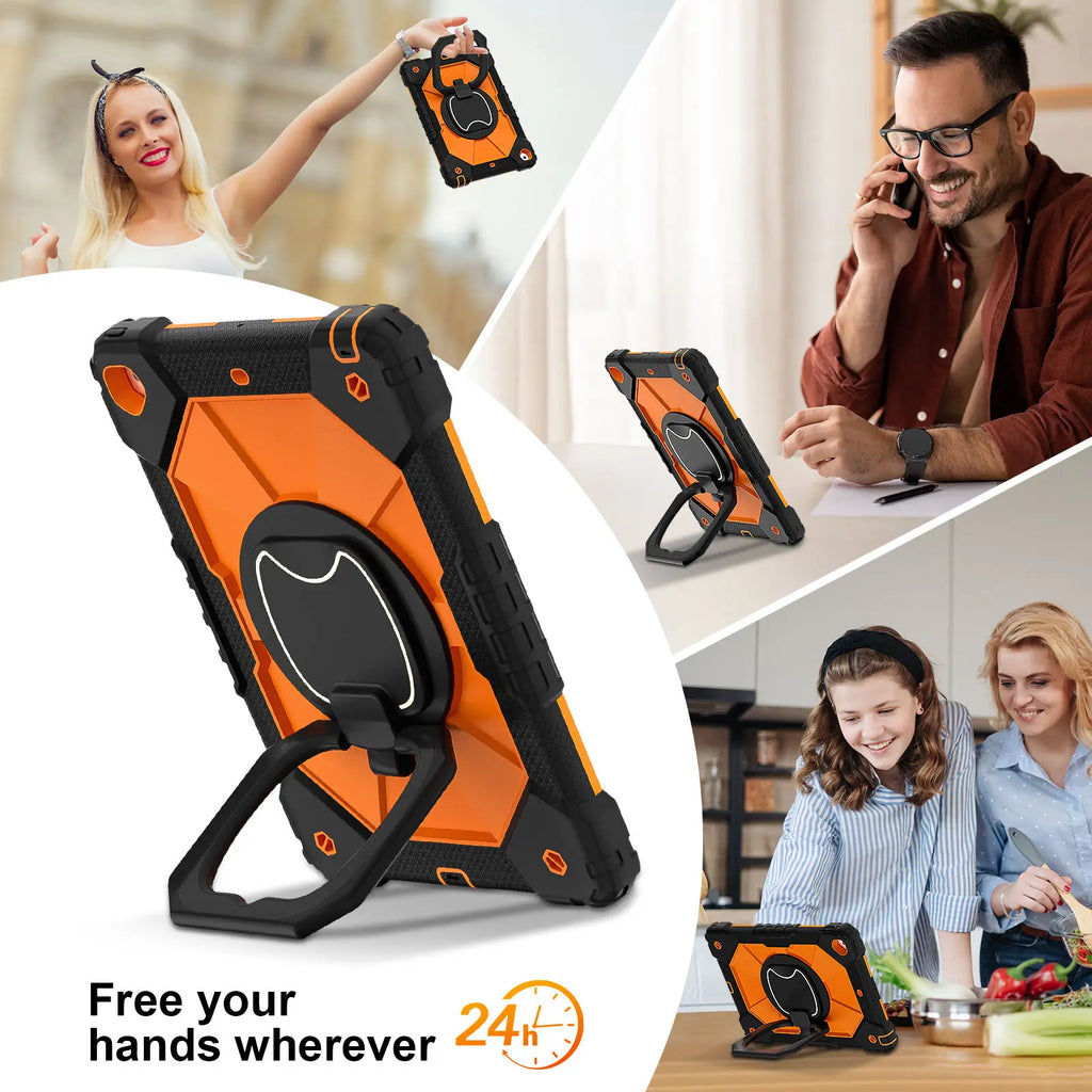 360° Protective iPad Case with Pencil Holder