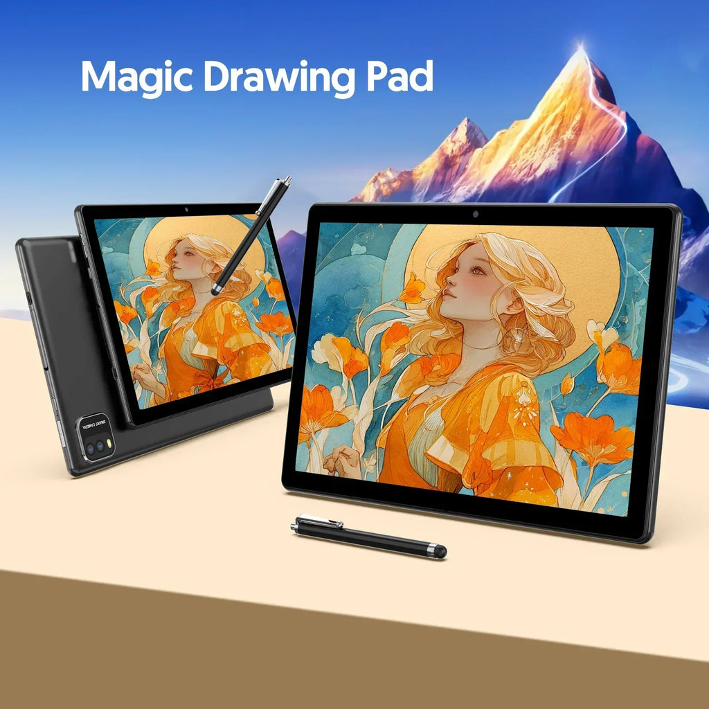 BAKEN 10.1-inch Android 16 Tablet