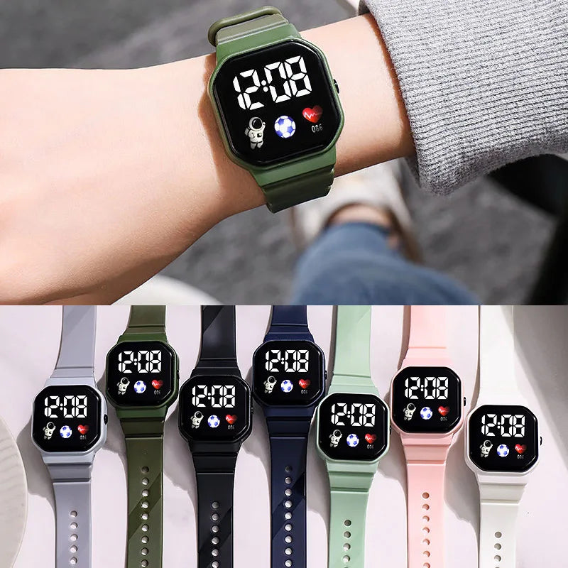 Kids LED Digital Sports Watch
