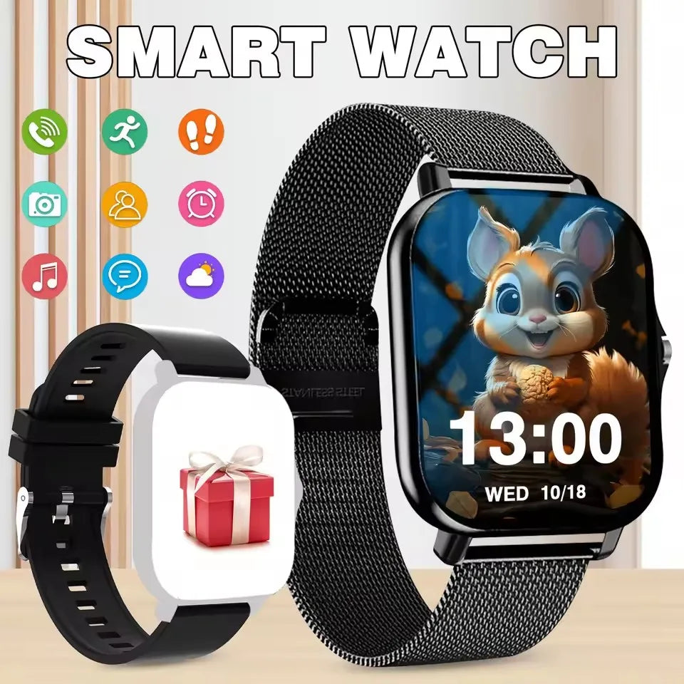 HT30 Smartwatch with Bluetooth Calling & Fitness Tracking