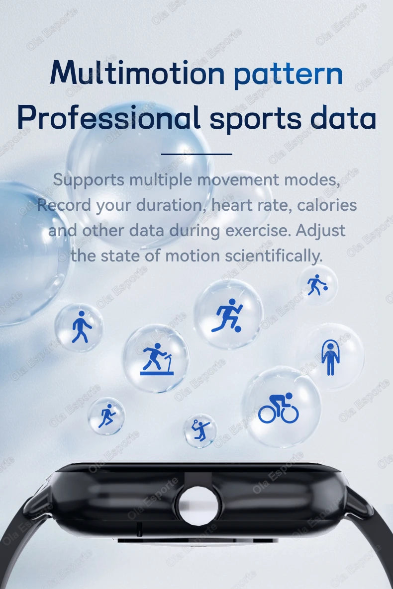 HT30 Smartwatch with Bluetooth Calling & Fitness Tracking