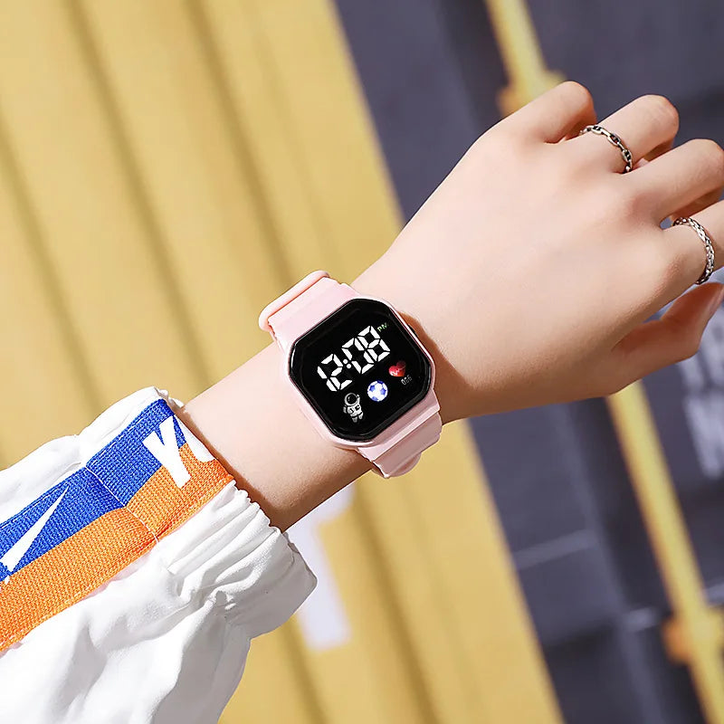 Kids LED Digital Sports Watch