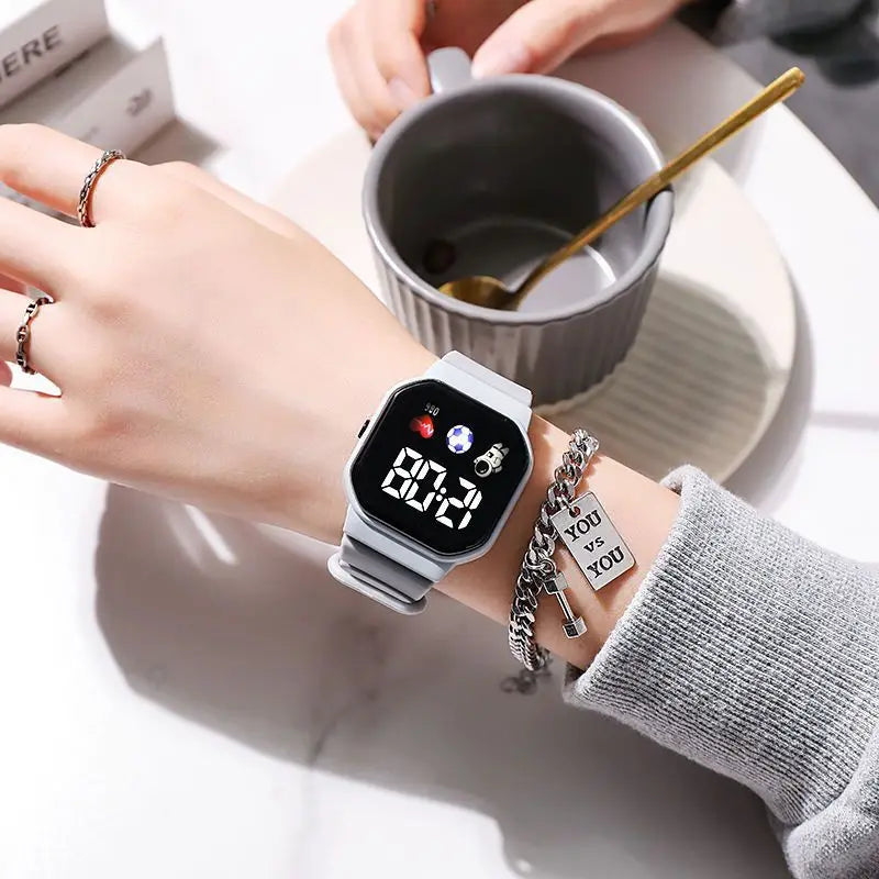 Kids LED Digital Sports Watch