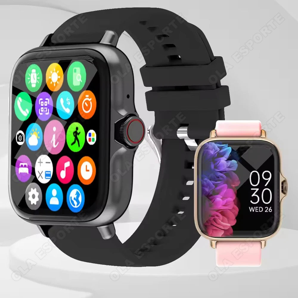 HT30 Smartwatch with Bluetooth Calling & Fitness Tracking