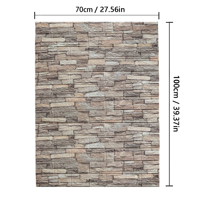 BrickStyle 3D Wall Panel