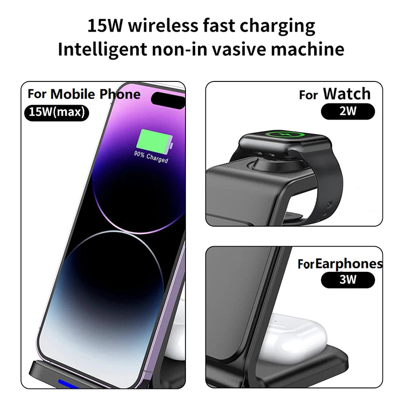 ChargeHub 3-in-1