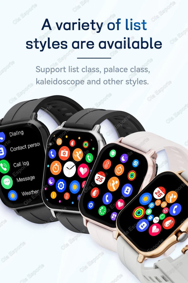 HT30 Smartwatch with Bluetooth Calling & Fitness Tracking