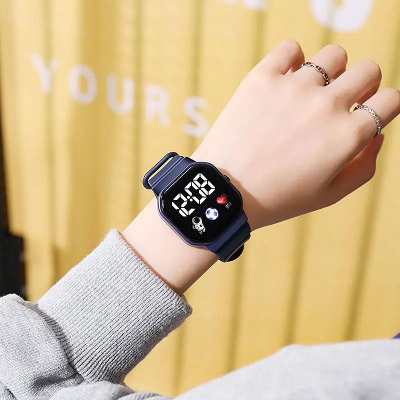 Kids LED Digital Sports Watch