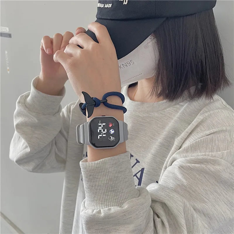 Kids LED Digital Sports Watch