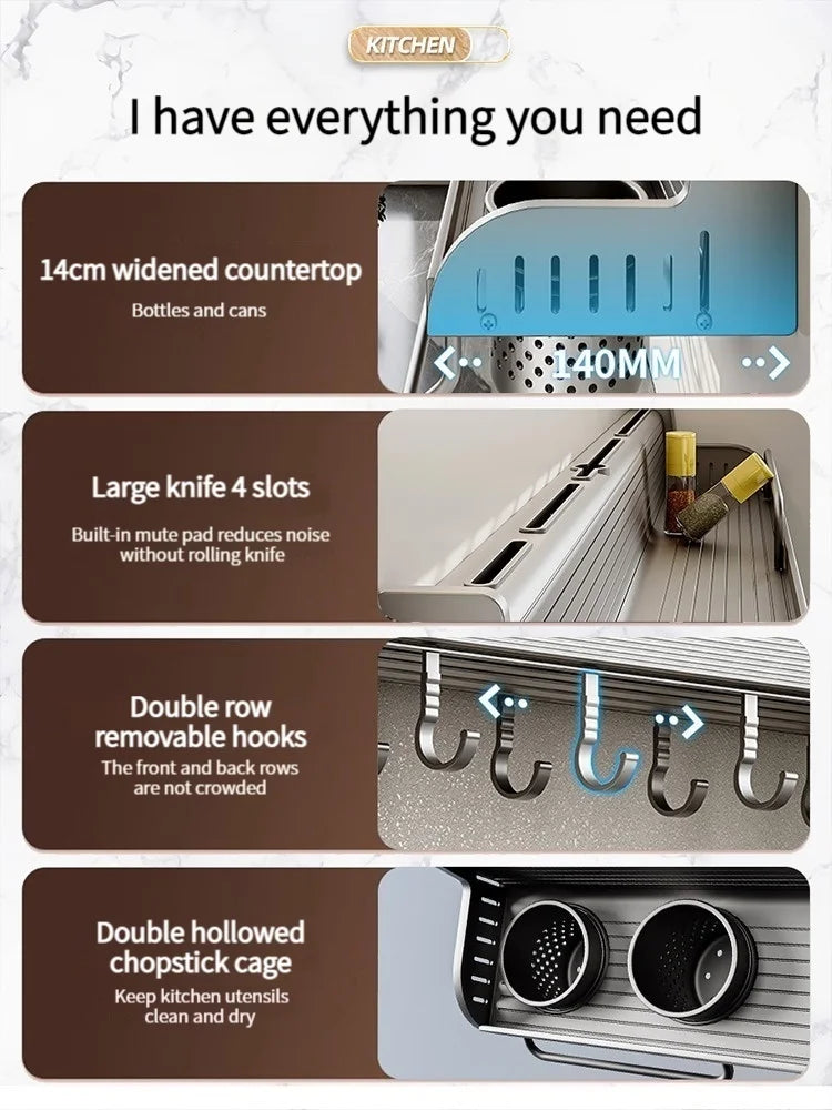 Knife & Spice Organizer