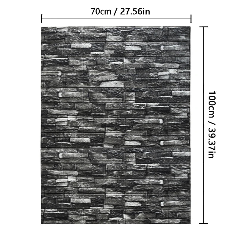 BrickStyle 3D Wall Panel
