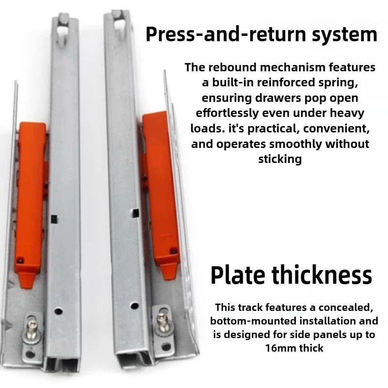 PushOpen Drawer Slides
