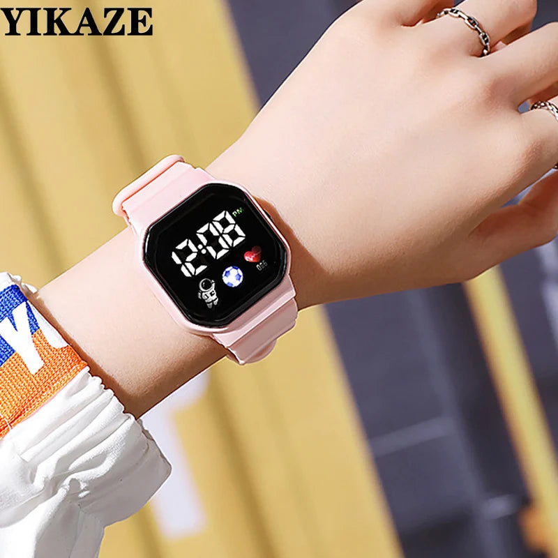 Kids LED Digital Sports Watch