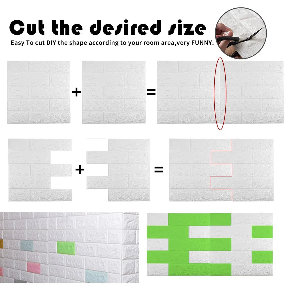 BrickStyle 3D Wall Panel