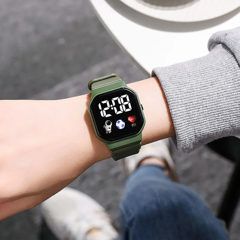 Kids LED Digital Sports Watch