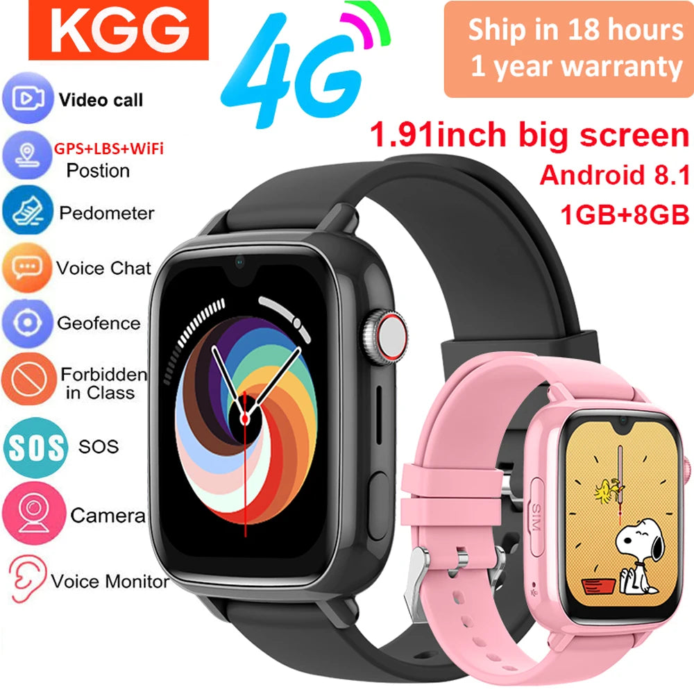 Kids 4G Watch Pro