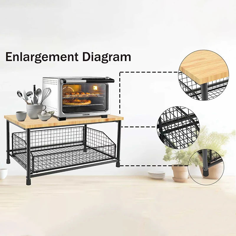 SpaceMax Kitchen Shelf