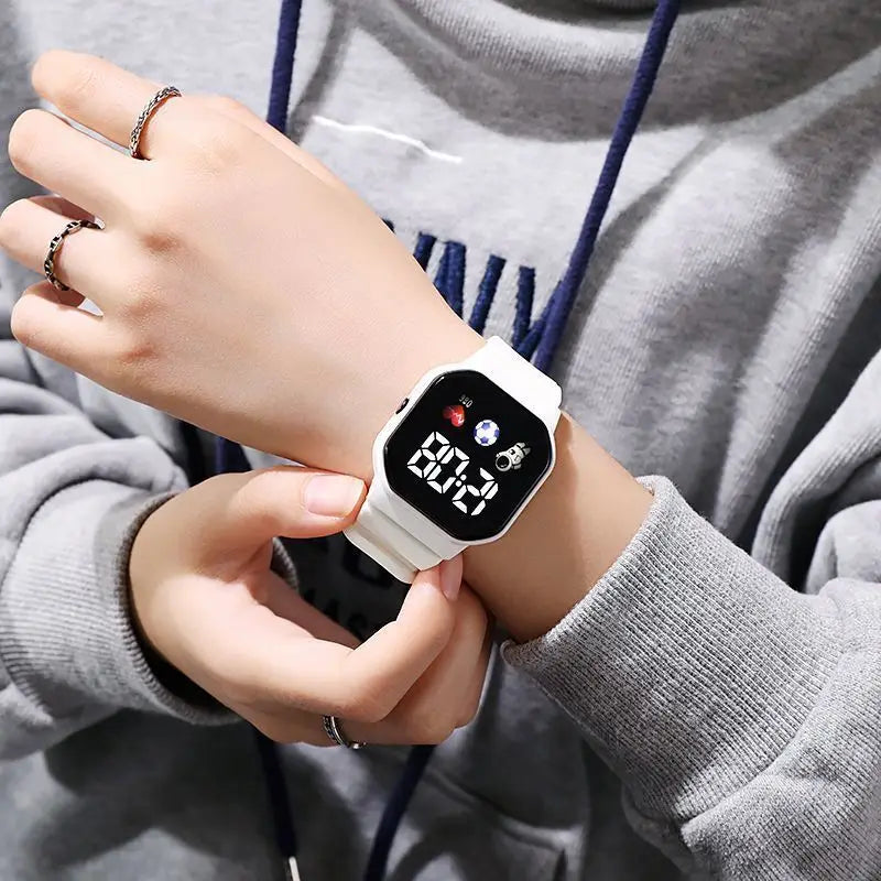 Kids LED Digital Sports Watch
