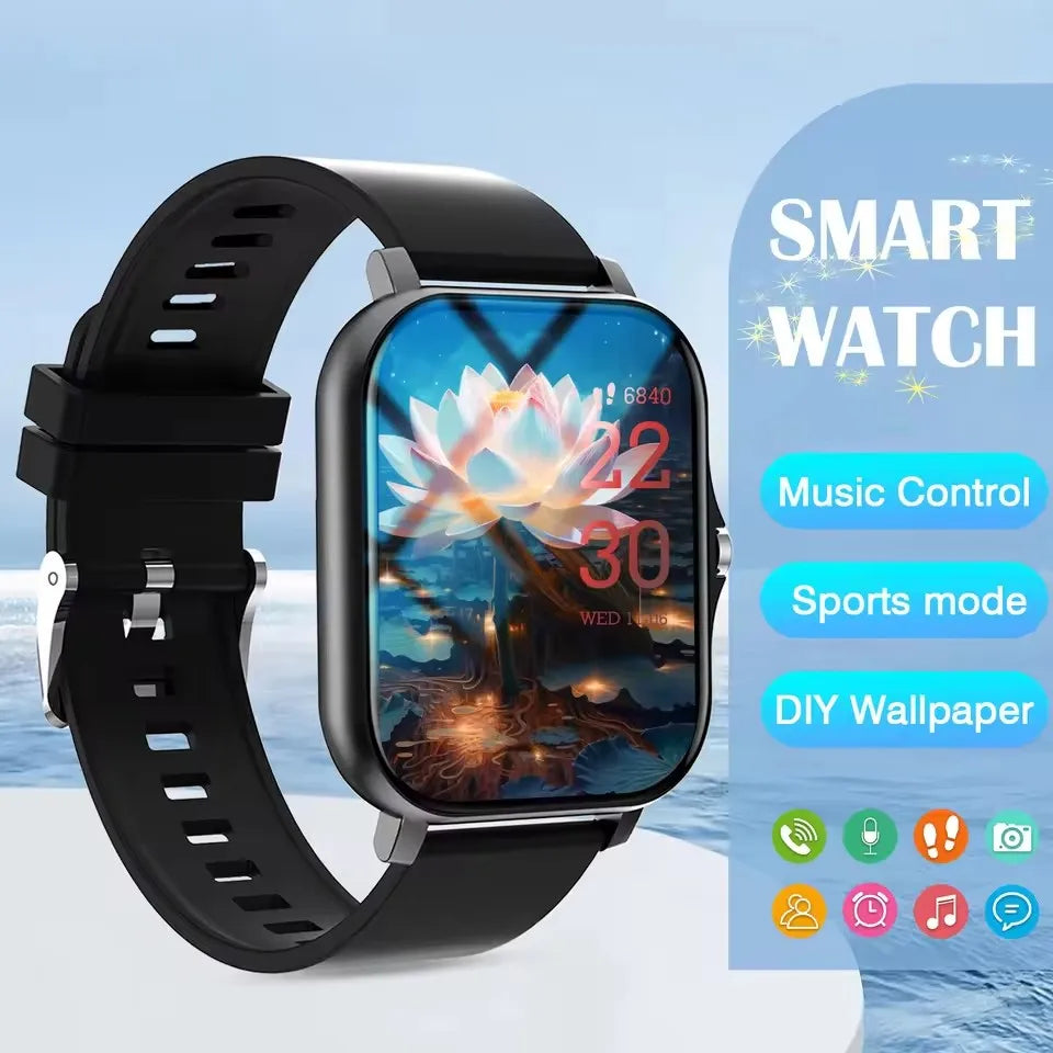HT30 Smartwatch with Bluetooth Calling & Fitness Tracking