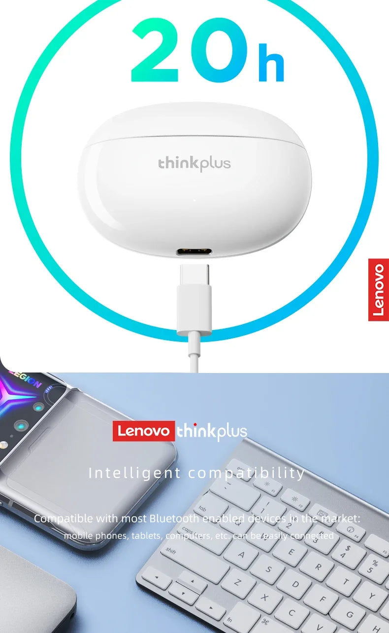 Lenovo XT88 Wireless Earbuds