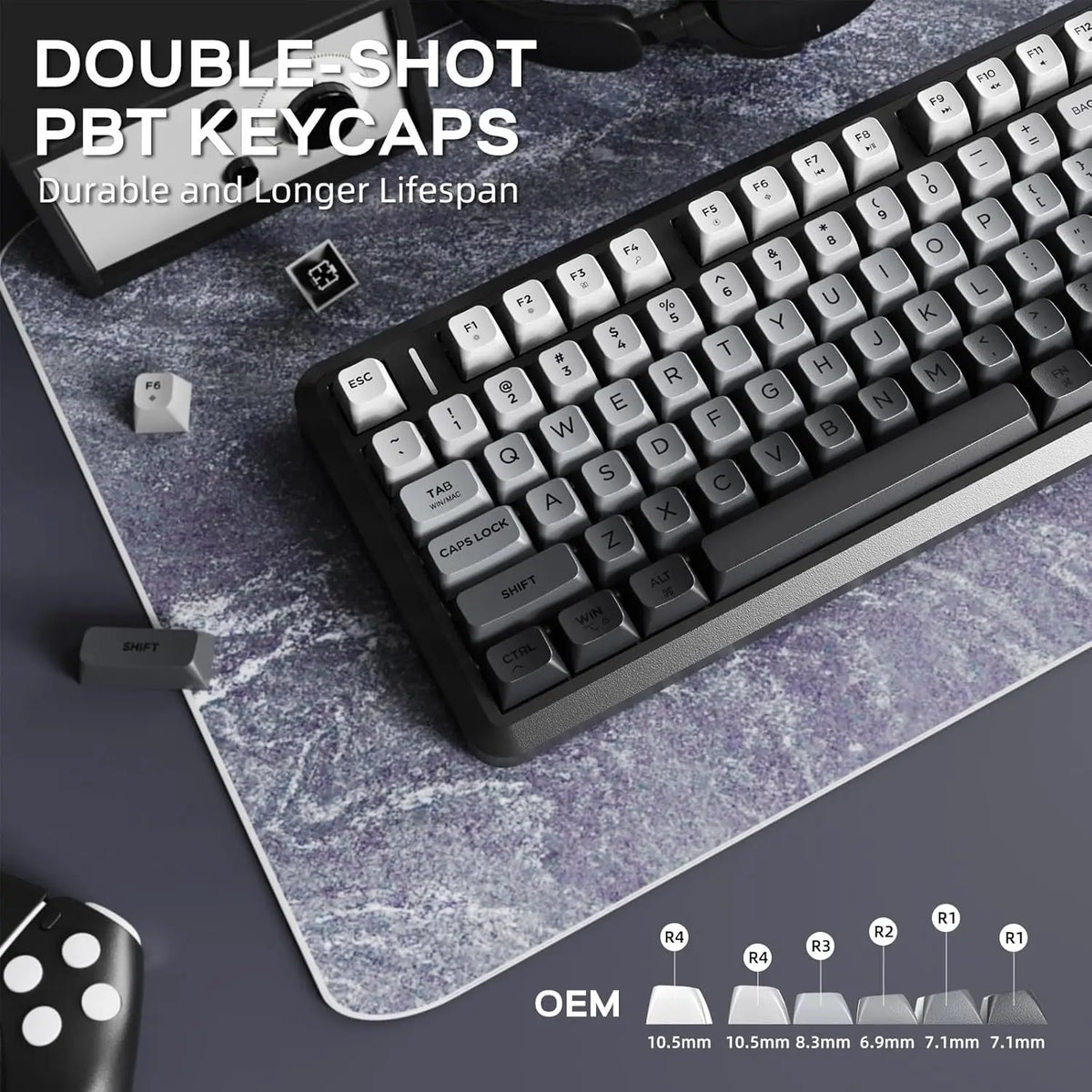Attack Shark M75 Wireless Gaming Keyboard