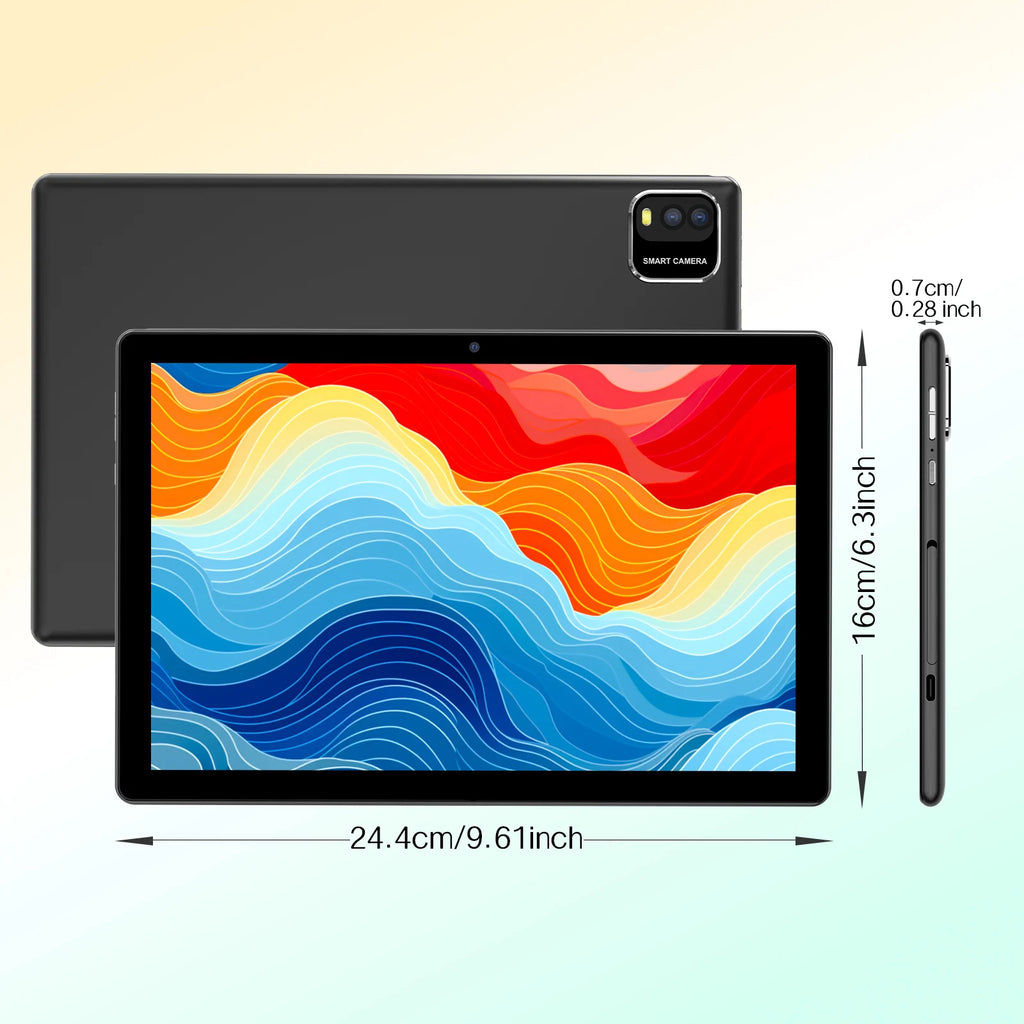 BAKEN 10.1-inch Android 16 Tablet