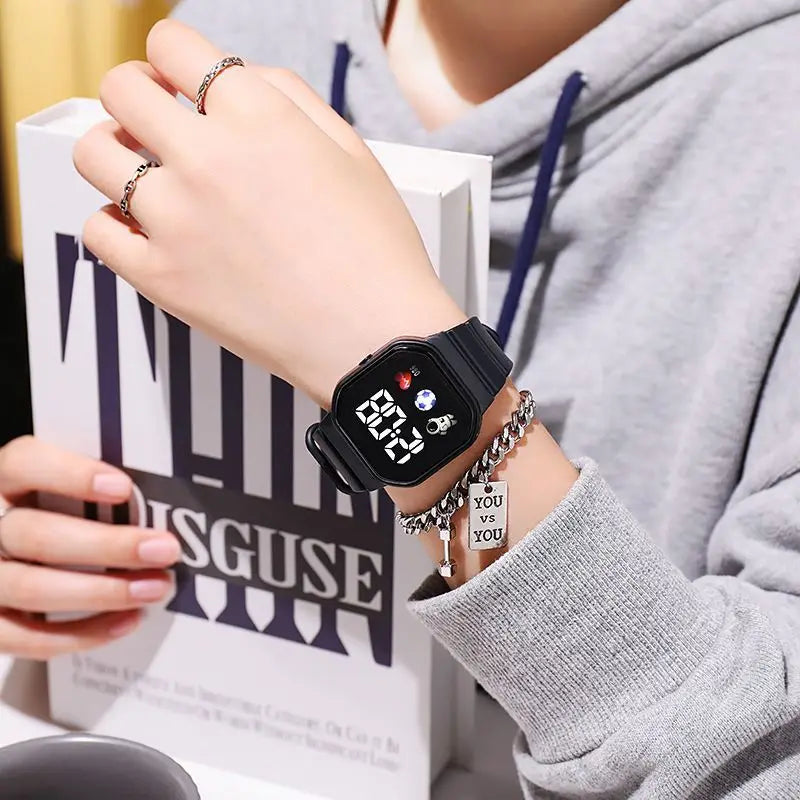 Kids LED Digital Sports Watch