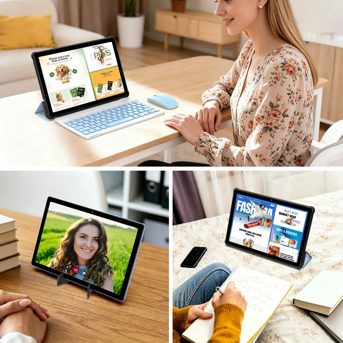 BAKEN 10.1-inch Android 16 Tablet